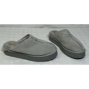 UGG Discoquette Slide House Slippers Light Grey 10 US 41 EU 1153275 shoe boot